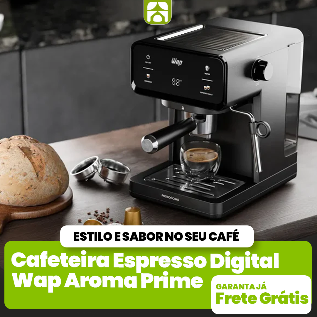 Cafeteira Espresso Digital Wap Aroma Prime