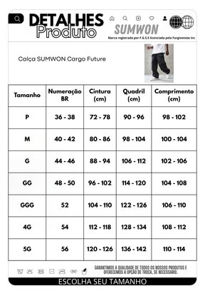Calça SUMWON Cargo Future